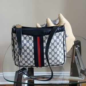 Gucci GG Ophidia Supreme Sherry Line PVC Shoulder Bag.. Authentic..